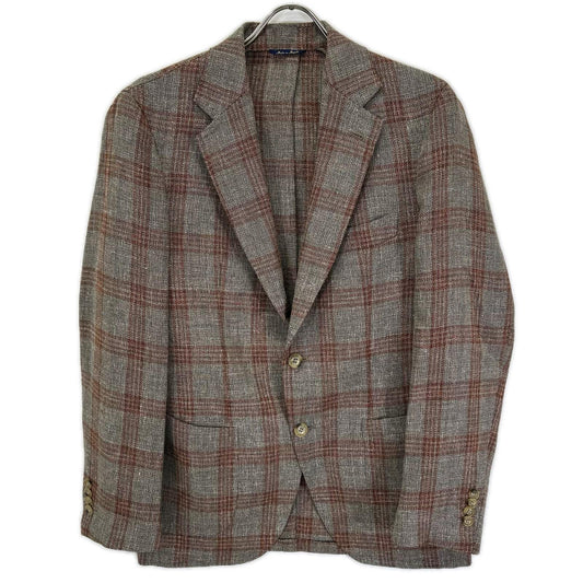 Gabo x Tomorrowland Linen Wool 2B Blazer Brown