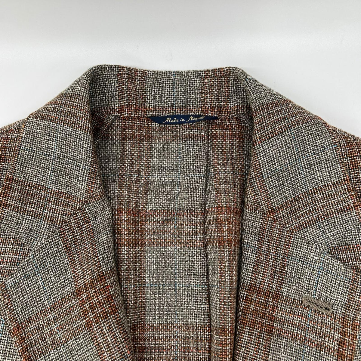 Gabo x Tomorrowland Linen Wool 2B Blazer Brown