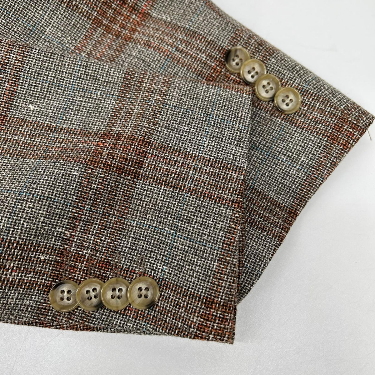 Gabo x Tomorrowland Linen Wool 2B Blazer Brown