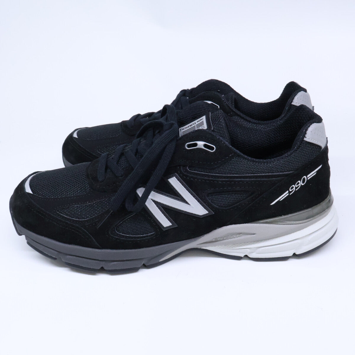 NEW BALANCE 990V4 Made in USA Suede Sneakers Size 27.5