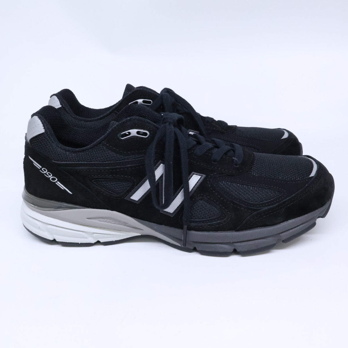 NEW BALANCE 990V4 Made in USA Suede Sneakers Size 27.5