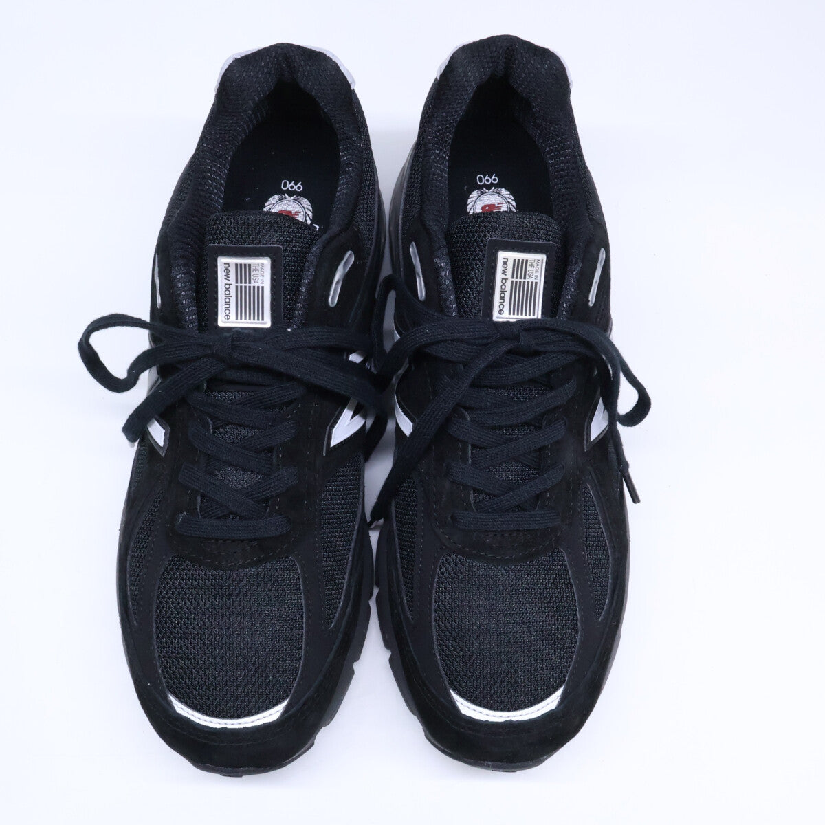 NEW BALANCE 990V4 Made in USA Suede Sneakers Size 27.5