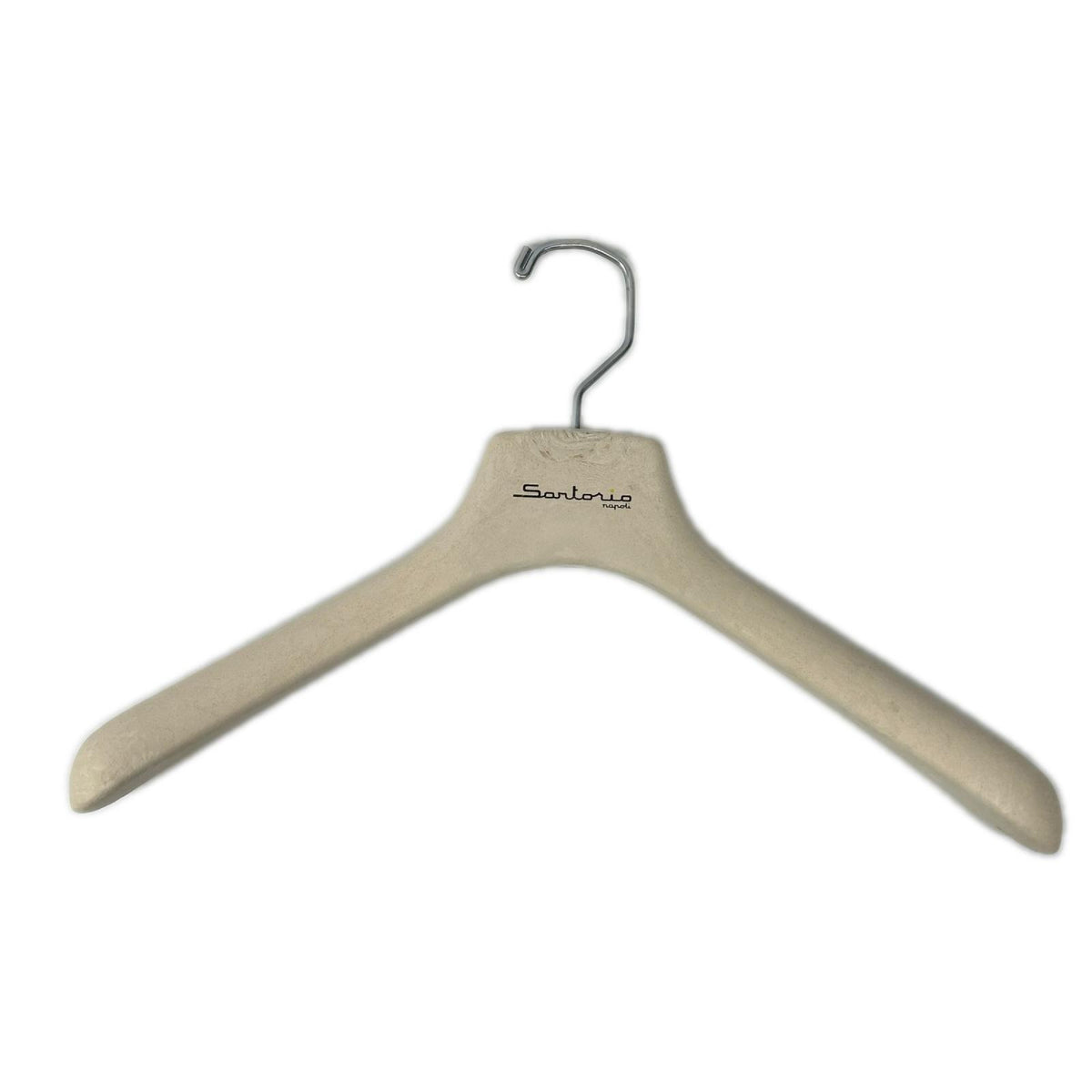 Sartorio Wool Striped Tailored Blazer Beige White