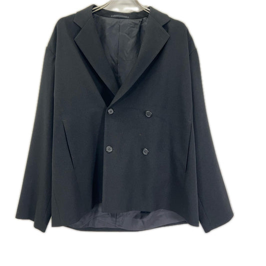 LAD MUSICIAN 23AW Black Double-Breasted Blazer Size 42