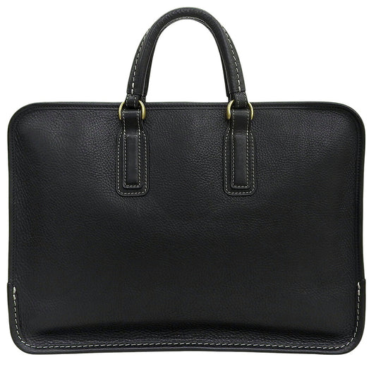TSUCHIYA KABAN Urbano Urban Leather Briefcase Black