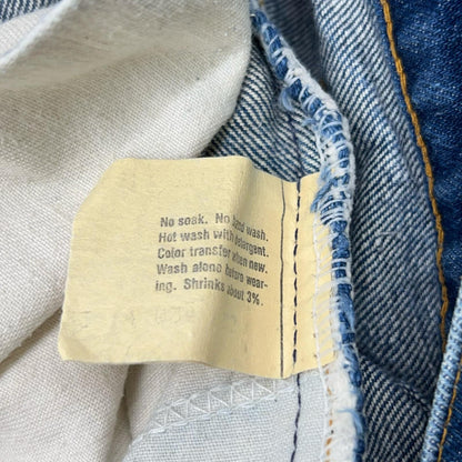 LEVI'S 80s-90s 20517 Orange Tab Indigo Jeans Size W34/L32
