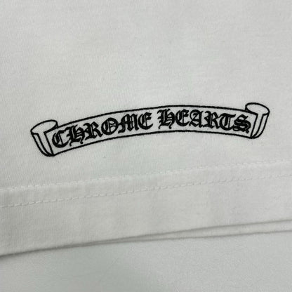 Chrome Hearts White Horseshoe Pocket T-Shirt Size L