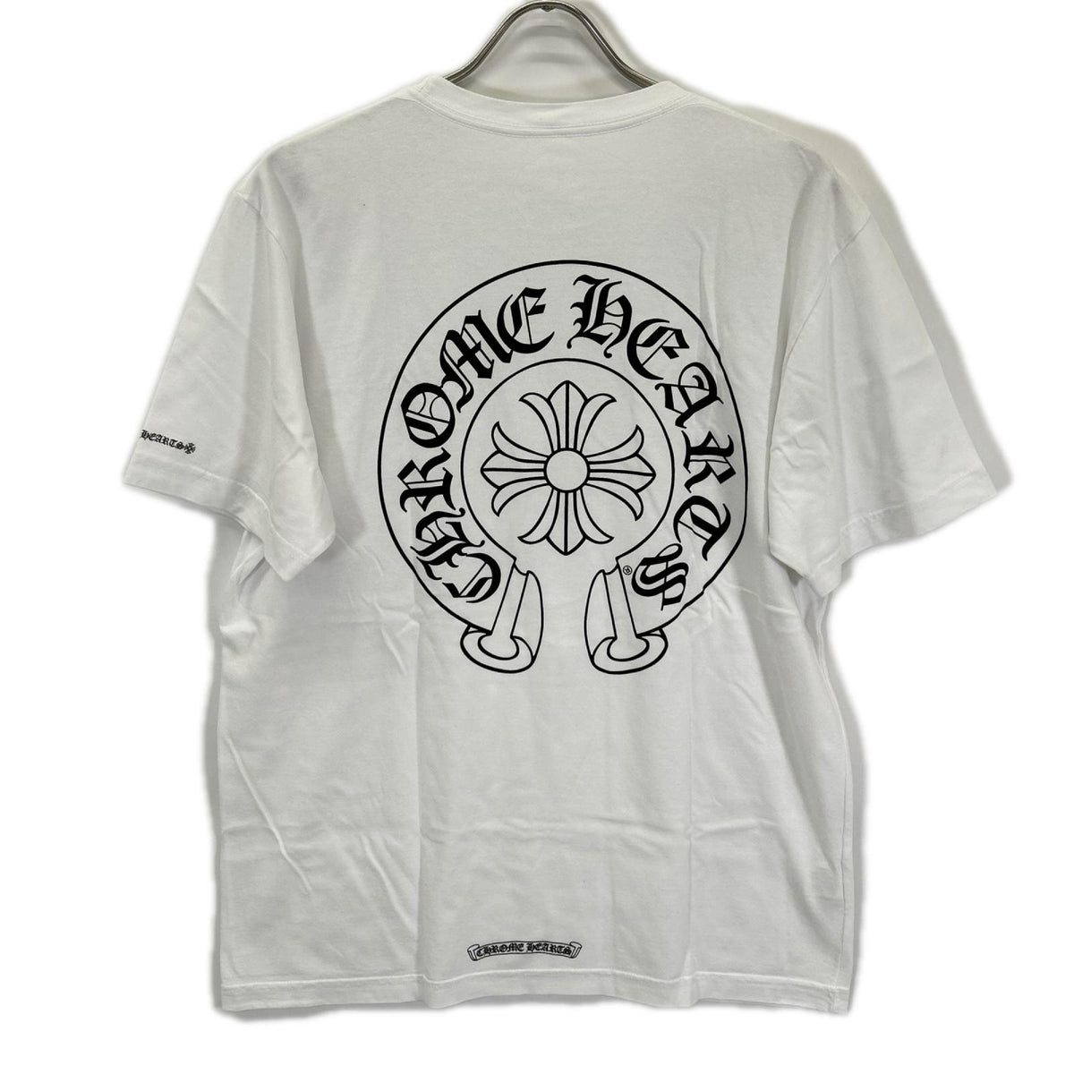 Chrome Hearts White Horseshoe Pocket T-Shirt Size L