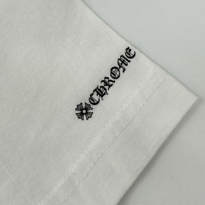 Chrome Hearts White Horseshoe Pocket T-Shirt Size L