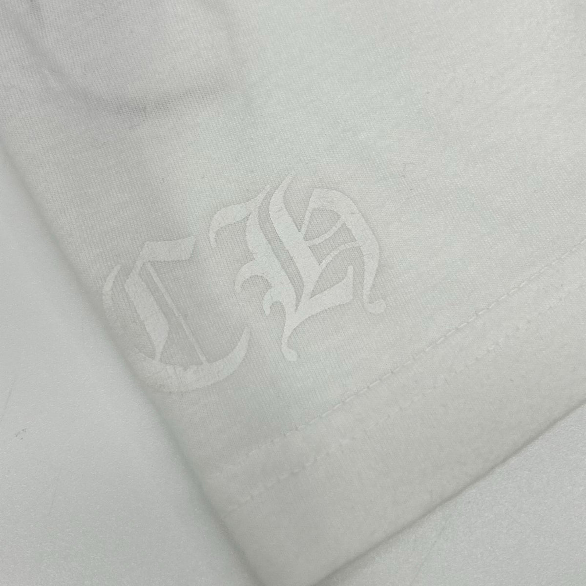 Chrome Hearts White Horseshoe Pocket T-Shirt Size L
