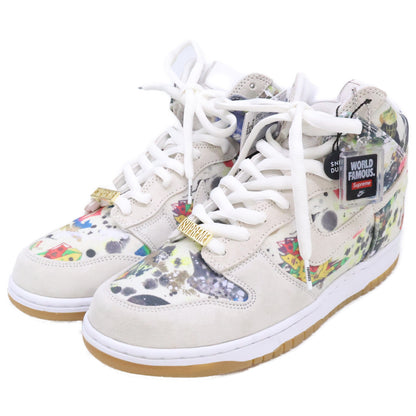 NIKE x Supreme SB Dunk Rammellzee Top Sneakers Size 28.5
