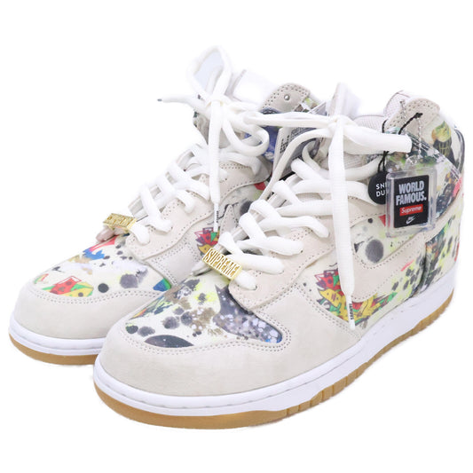 NIKE x Supreme SB Dunk Rammellzee Top Sneakers Size 28.5