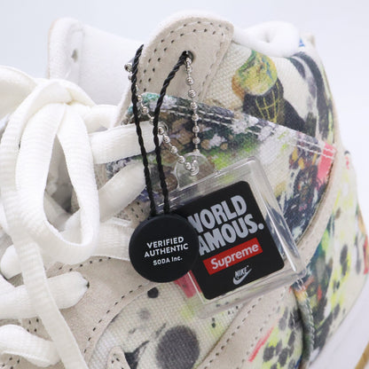 NIKE x Supreme SB Dunk Rammellzee Top Sneakers Size 28.5