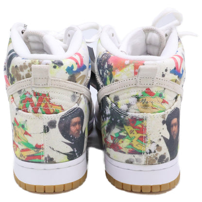 NIKE x Supreme SB Dunk Rammellzee Top Sneakers Size 28.5