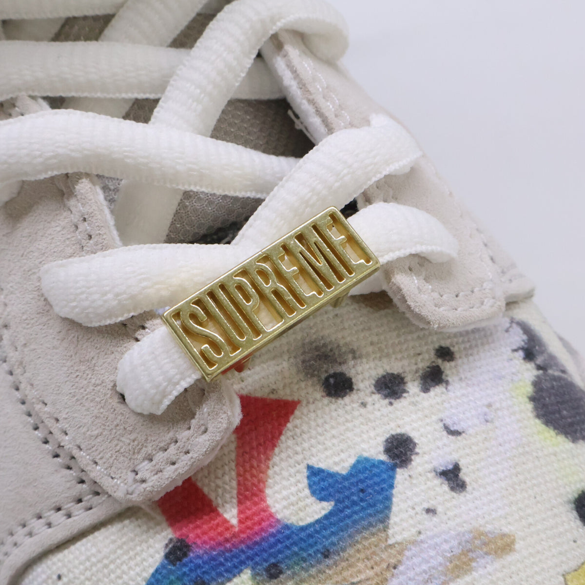 NIKE x Supreme SB Dunk Rammellzee Top Sneakers Size 28.5