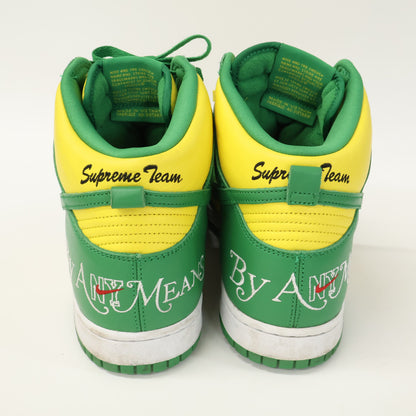 NIKE x Supreme SB Dunk High OG QS Sneakers Yellow Size 28.5