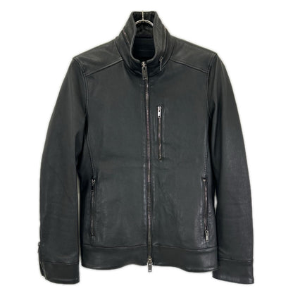 jun hashimoto Lambskin Stretch Inner Jacket Black Size 3