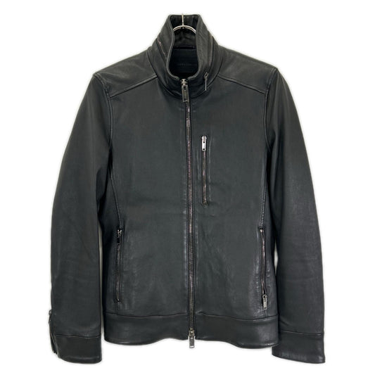 jun hashimoto Lambskin Stretch Inner Jacket Black Size 3