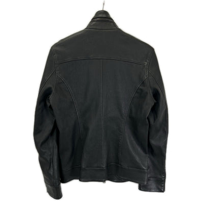 jun hashimoto Lambskin Stretch Inner Jacket Black Size 3