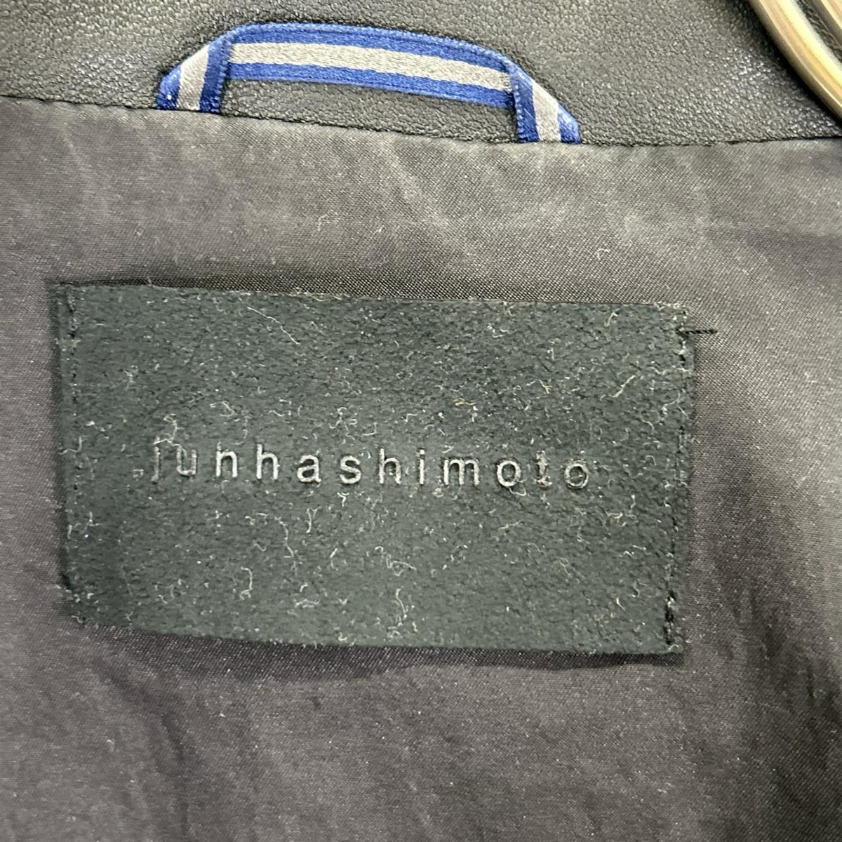 jun hashimoto Lambskin Stretch Inner Jacket Black Size 3