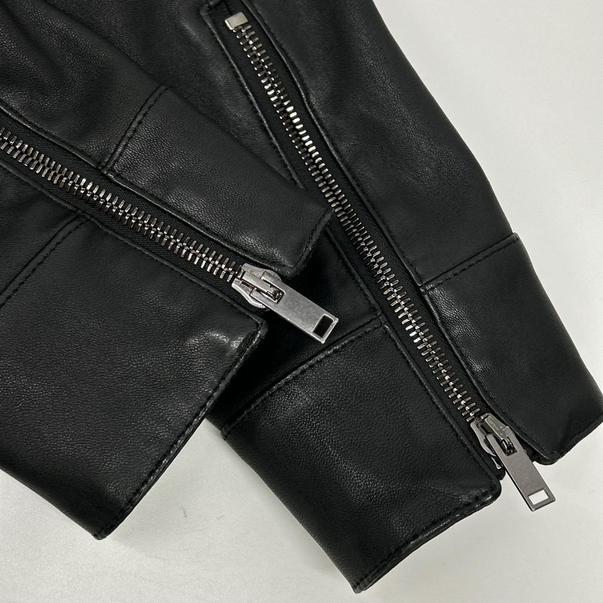 jun hashimoto Lambskin Stretch Inner Jacket Black Size 3