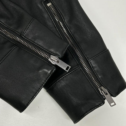 jun hashimoto Lambskin Stretch Inner Jacket Black Size 3