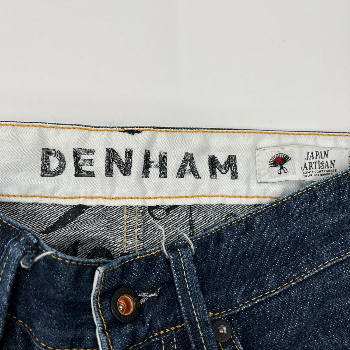 DENHAM Indigo JAPANARTISAN HAMMER Fit Denim Size W28 L32 Size W28 L32