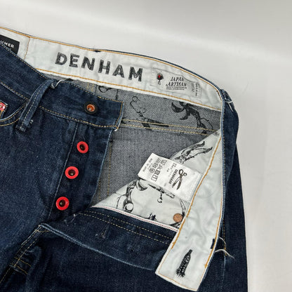 DENHAM Indigo JAPANARTISAN HAMMER Fit Denim Size W28 L32 Size W28 L32