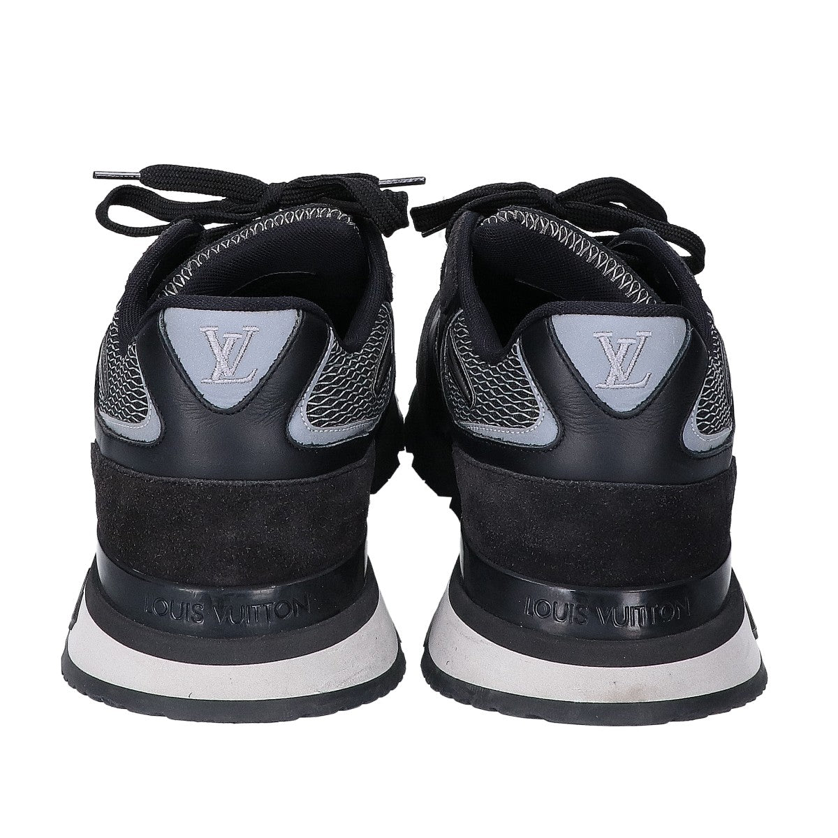 LOUIS VUITTON Runaway Line Sneakers Black Size UK 7.5