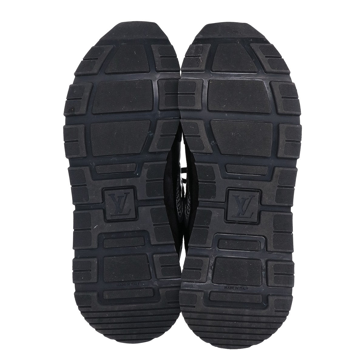 LOUIS VUITTON Runaway Line Sneakers Black Size UK 7.5