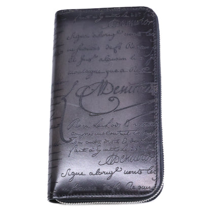 BERLUTI Venezia Calf Leather Itauba Long Wallet