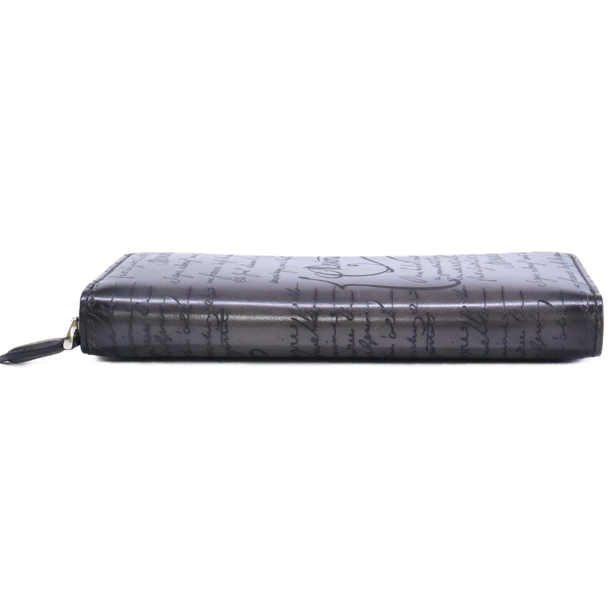 BERLUTI Venezia Calf Leather Itauba Long Wallet
