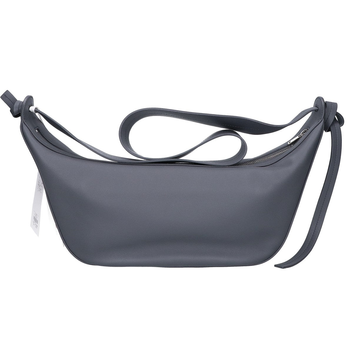 JILSANDER 25SS KNOT CROSSBODY MD Calfskin Shoulder Bag Gray