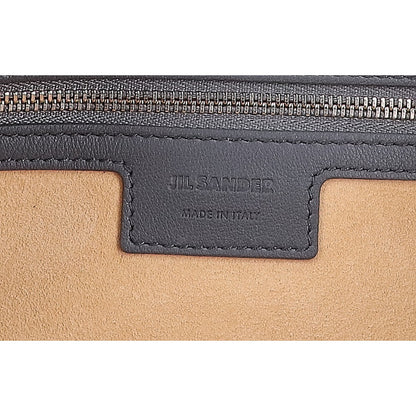 JILSANDER 25SS KNOT CROSSBODY MD Calfskin Shoulder Bag Gray