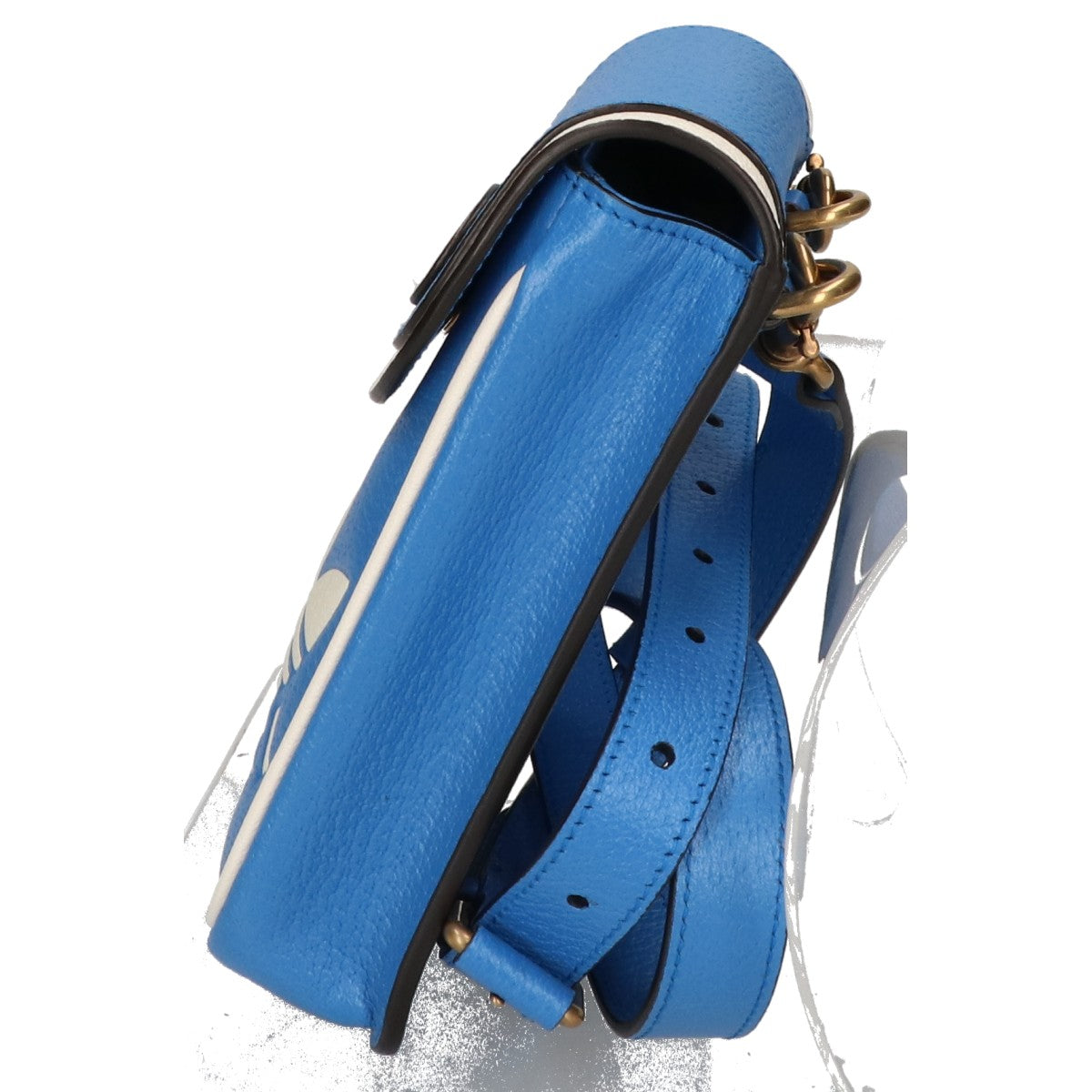 GUCCI x adidas Trefoil Mini Shoulder Bag Blue/White