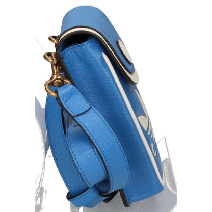 GUCCI x adidas Trefoil Mini Shoulder Bag Blue/White