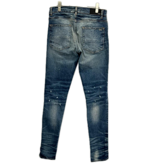AMIRI Indigo Distressed Skinny Jeans Size 31