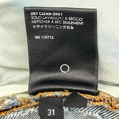 AMIRI Indigo Distressed Skinny Jeans Size 31