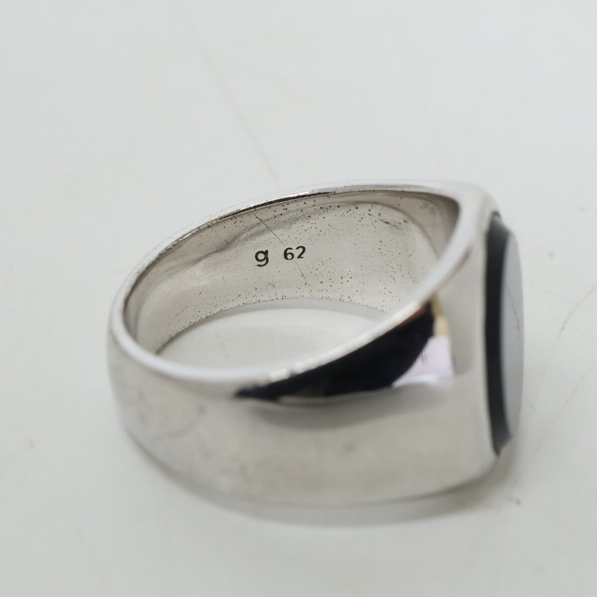 TOMWOOD 925 Silver Kay Ring Blue Hawk Eye Size JP 22