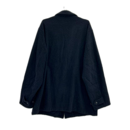COMOLI 23AW Shrunk Wool Military Zip Blouson Black Size 3
