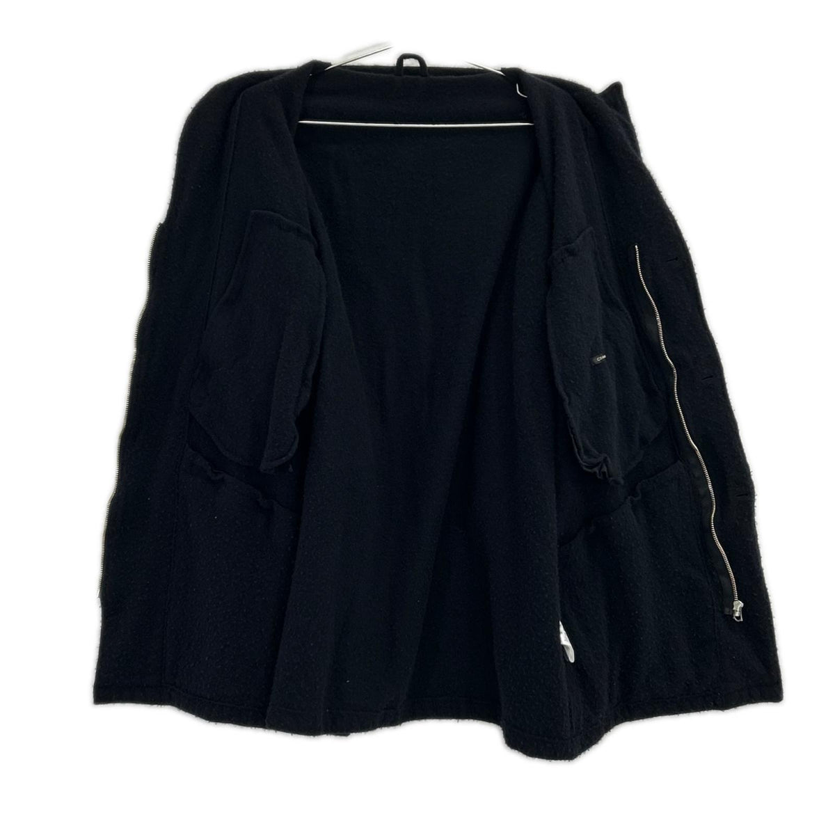 COMOLI 23AW Shrunk Wool Military Zip Blouson Black Size 3