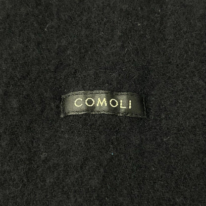 COMOLI 23AW Shrunk Wool Military Zip Blouson Black Size 3