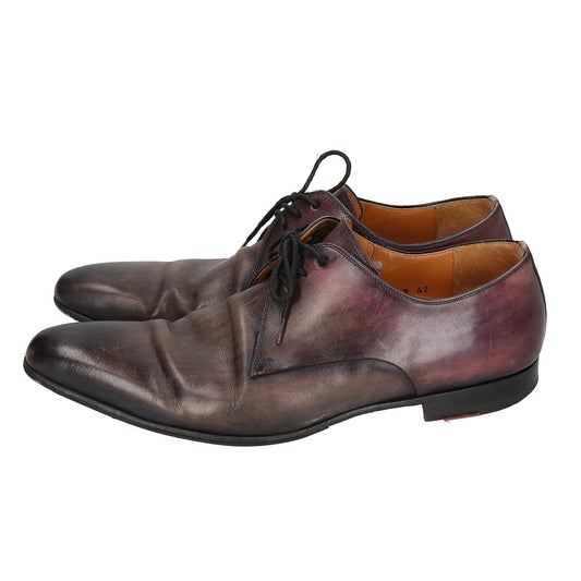MAGNANNI FIT HOUSE 25th Blucher Plain Shoes Brown Size EU 42