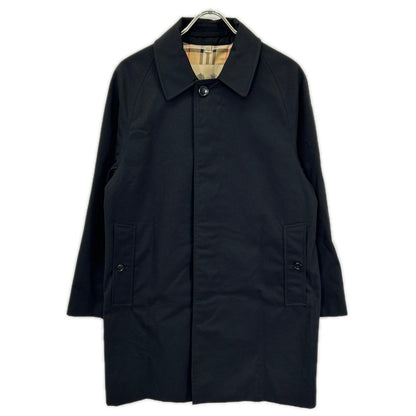 BURBERRY Camden Heritage Nova Check Car Coat Black Size 46