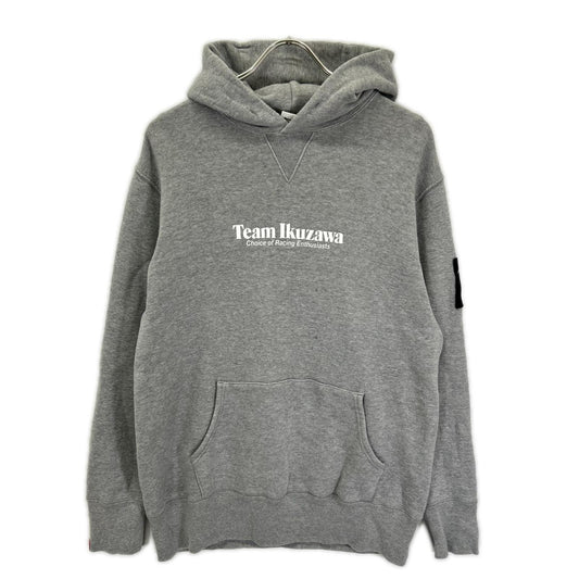 loopwheeler Gray Team Ikuzawa Double V Hoodie