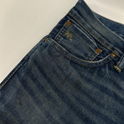 RRL Slim Fit American Woven Indigo Denim Jeans Size M