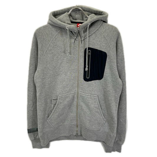 NIKE x Loopwheeler Zip Hoodie Jacket Gray Size M