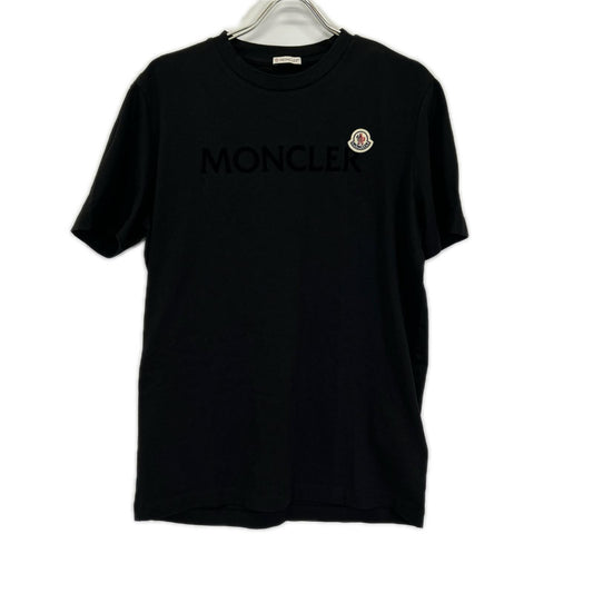 MONCLER 2022 Logo Patch T-Shirt Black Size M