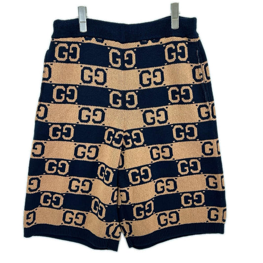 GUCCI GG Cotton Jacquard Knitwear Multi Knit Size S