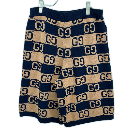 GUCCI GG Cotton Jacquard Knitwear Multi Knit Size S